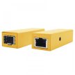 Ultra-compact media converter with 1*10/100/1000M RJ45 port + 1000M SFP port (without SFP module)