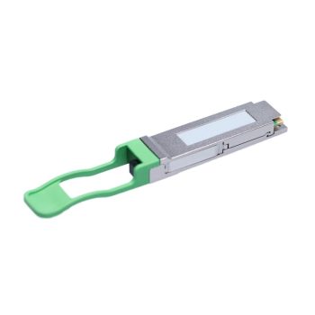   100G BiDi QSFP28 module, TX:1331nm/RX:1271nm, 40km over SMF with FEC, DDM, simplex LC connector, 0°C ~ +70°C temp range