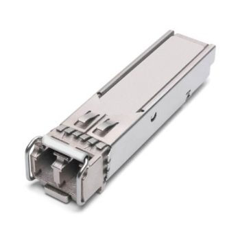   1.25G DWDM SFP module, ITU CH17-CH61 (1563.86-1528.77nm), 80km over SMF, DDM, duplex LC connector, 0°C ~ +70°C temp range
