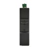   Unmanaged Industrial Switch, DIN-rail, 4x10/100/1000Base-T RJ45 ports + 1x10/100/1000Base-T RJ45 uplink port, IP40 protection level, compact design, -40 ~ +75℃ operating temperature, 12~58VDC redundant power inputs. 