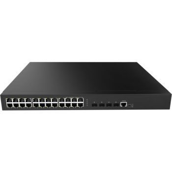   L2 Managed Full Gigabit Ethernet Switch, 24 x 10/100/1000Base-T + 4 x 1000/2500Base-X SFP ports