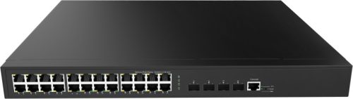 L2 Managed Full Gigabit Ethernet Switch, 24 x 10/100/1000Base-T + 4 x 1000/2500Base-X SFP ports